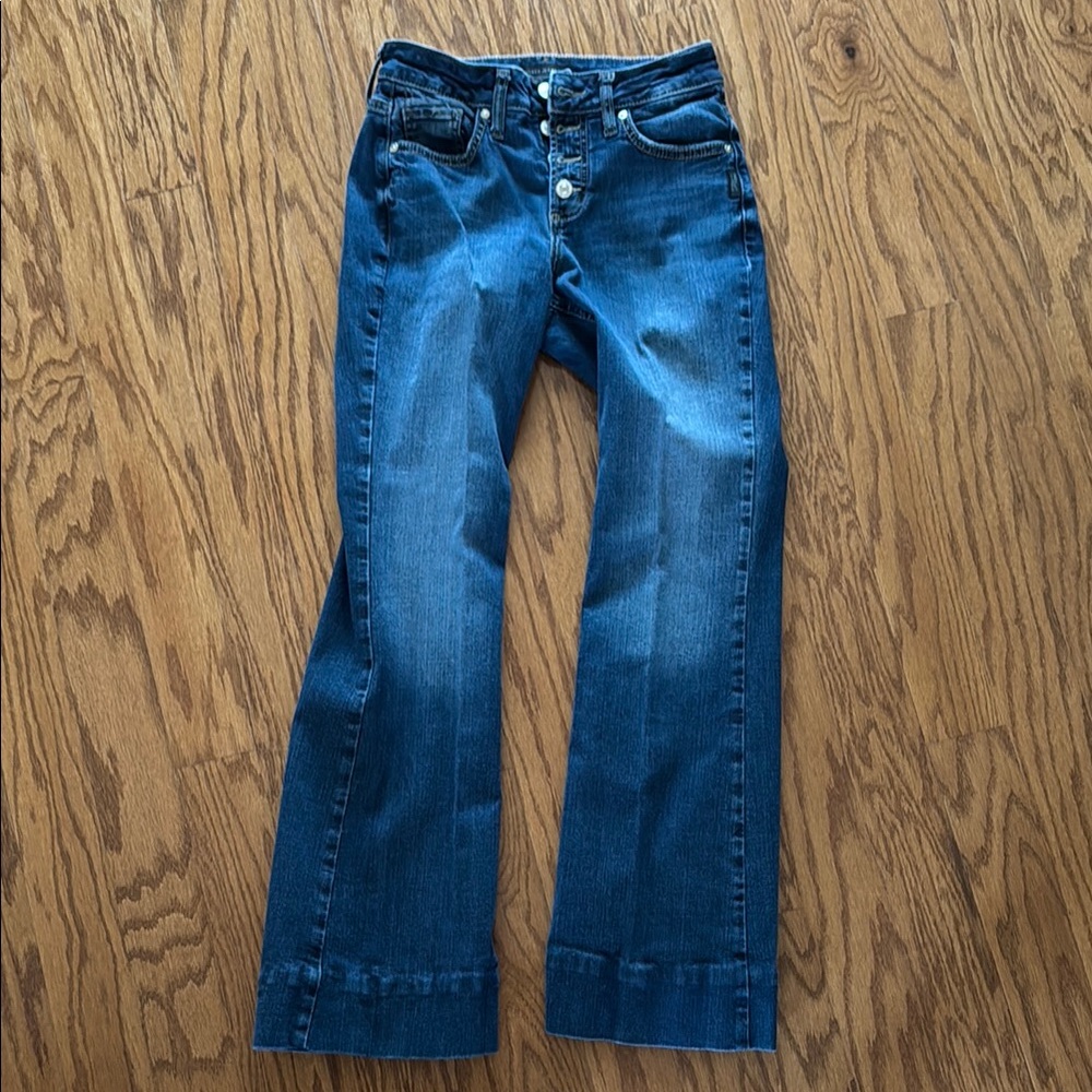 Silver Jeans Co. size 26 Suki Flare Blue Women's Jeans